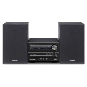 Panasonic SC-PM250EG-K čierna / mikrosystém / 20 W / CD-R amp; RW / MP3 / FM / BT / USB (SC-PM250EG-K)