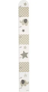 GOKI Drevený rastový meter Slony a hviezdy / od 0 rokov (60674)