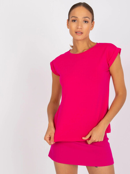 Tričko RV TS 4833.30P fuchsiová – FPrice XL
