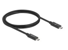 DeLock / Kábel USB-C - USB-C / Thunderbolt 4 / 240 W / 48 V / 5 A / 1 m (81211)