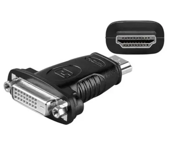MicroConnect Adaptér HDMI (M) - DVI-D (F) Dual-Link 24+1 pin čierna (HDM1924F)