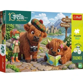 Trefl Puzzle Očarujúca krava