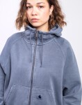 Carhartt WIP W' Hooded Torion Jacket Office Blue grind wash S
