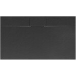 REA - Sprchová vanička Bazalt Long Black 80x120 REA-K3324