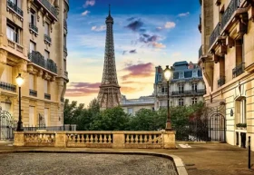 Castorland 104925 Prechádzka Parížom pri západe slnka