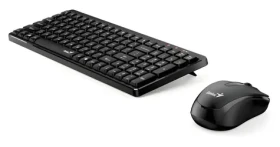 Genius LuxeMate Q8100 Copilot čierna / Kancelársky set klávesnice a myši / bezdrôtová / retro design / CZ+SK layout (31340019403)