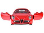 Auto kovové model Alfa Romeo 8C Competizione mierka 1:32 svetla