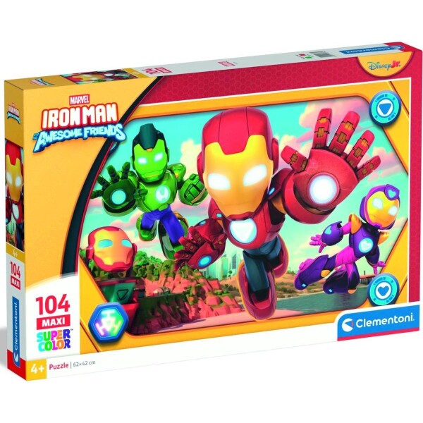 Clementoni puzzle 104 Maxi Iron Man