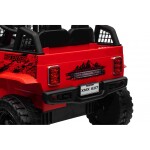 Mamido Mamido Elektrické autíčko OFF ROAD EXTREME 4x4 červené 24V | 200W | 50 kg | EVA | LED | 2,4 Ghz | ECO koža