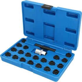 Sortiment zámkov na ráfiky pre BMW, 22 ks Brilliant Tools BT691050; BT691050
