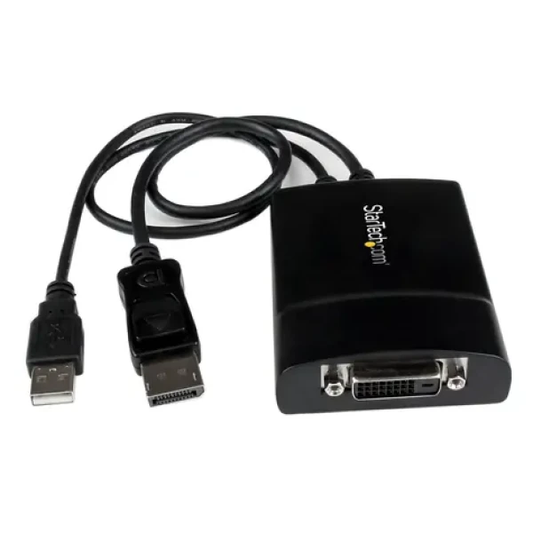 StarTech / Adaptér DisplayPort na DVI-D / Aktívny / Dual Link / 2560 x 1600 / čierna (DP2DVID2)