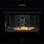 Electrolux LOB8S38Z čierna / Vstavaná elektrická rúra / 70 l / 3500 W / Parné čistenie / Dotykové ovládanie / A++ (LOB8S38Z)
