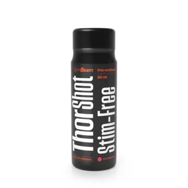 Thor Stim-free shot - GymBeam (vodný melón, 60 ml) (86455-6-vodnímeloun-60ml)