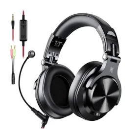 OneOdio Fusion A71M čierna / Profesionálne slúchadlá / mikrofón / 3.5mm Jack (FusionA71M)