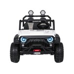 Mamido Detské elektrické autíčko PASSION 4x200W 24V biele