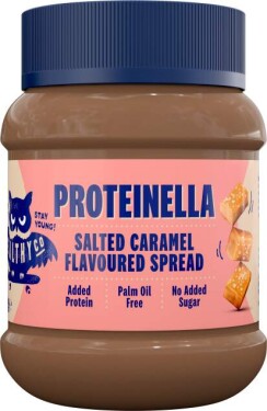 HEALTHYCO Proteinella Slaný karamel nátierka s proteínmi 200 g - HealthyCo Proteinella slaný karamel 200 g