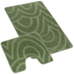 Kúpeľňová sada - STANDARD 60x100+60x50 600/052 zelené oblúky