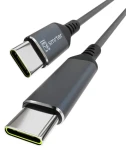 Smrter SPEEDY 100 čierna / Nabíjací kábel / USB-C - USB-C / PD 100W / 2 m (SMRTER_SPEEDY100_L_AT)