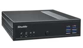 Shuttle XPC slim DL30N čierna / Intel N100 3.4GHz / 1xDDR5 / 1xSATA / 2x M.2 / 2xLAN / Bez OS (DL30N)