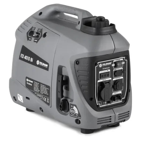 Fieldmann FZI 4010-Bi / Benzínový generátor / Motor OHV 54 cm3 / Nádrž 3 l / max. výkon 1000W (50002933)