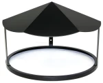 TKG Diabolo 350118 čierna / Ochranná strieška k popolníku