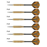 Šípky Harrows Club Brass Steeltip HS-TNK-000013089 21 gR