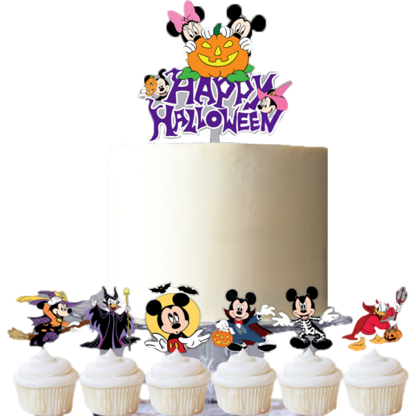 Vprestrčenie do torty Mickey Halloween - Cakesicq - Cakesicq