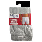 Voľné pánske bavlnené boxerky COTTON BOXER - Bellinda - šedá 3XL