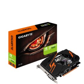 GIGABYTE GeForce GT 1030 OC 2G / 1290 - 1544 MHz / 2GB GDDR5 6GHz / 64-bit / DVI-D + HDMI / 30W (GV-N1030OC-2GI)