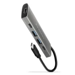 Axagon HMC-5G21, USB 10Gb/s húb, porty 2x USB-A, 2x USB-C, HDMI 4k/30, PD 60W, kábel USB-C 13cm (HMC-5G21)