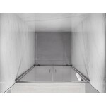 MEXEN - Exo sprchové dvere krídlové110, transparent, chróm 8182-110-000-01-00
