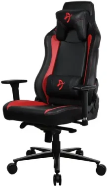 Arozzi VERNAZZA SoftPU / Herné stoličky / povrch polyuretán / čiernočervená / nosnosť 145kg (VERNAZZA-SPU-RED)