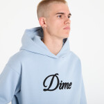 Mikina DIME Cursive Hoodie UNISEX Blue Fog XL