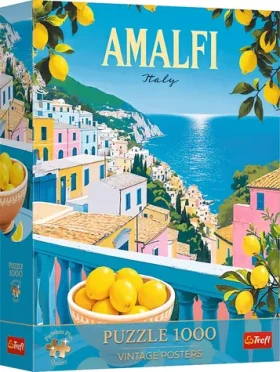 Trefl Puzzle Premium PLUS Vintage Posters: Amalfi, Taliansko