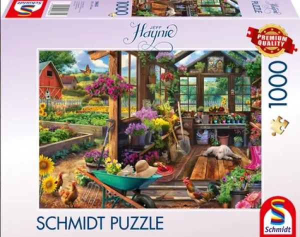 Schmidt Puzzle Jeff Haynie: Záhradný domček