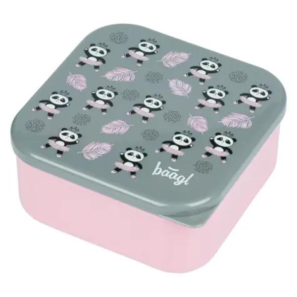 BAAGL Box na desiatu 4 v 1 Panda (A-35377)