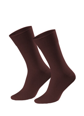 Hladké pánske ponožky k obleku Steven art.056 42-47 černá 45-47