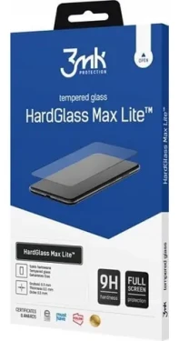 3mk HardGlass Max Lite ochranné sklo pre XIAOMI Redmi Note 14 PRO/14 PRO+ 5G Black (5903108637091)