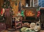 COBBLE HILL Puzzle Mačiatka u kachlí