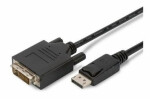 MicroConnect DisplayPort 1.2 - DVI-D Kábel MM / 2m / 6mm / Dual-Link / 1920 x 1080 / čierna (DP-DVI-MM-200)