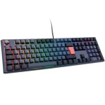 Ducky One 3 Cherry MX-Red modrá / herná klávesnica / podsvietená / mechanická / drôtová USB-C / DE (DKON2108ST-RDEPDCOVVVC2)