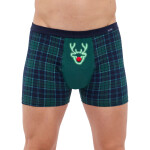 Pánske boxerky 007/75 Red nose - CORNETTE Zelená XL