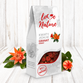 Jedlé kvety granátového jablka 10 g 100% prírodné - Love Natur - Love Nature - Love Nature