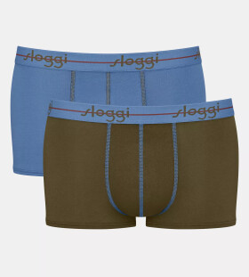Pánske boxerky Start Hipster C2P box - GREEN - zelená 0031 - SLOGGI GREEN 7