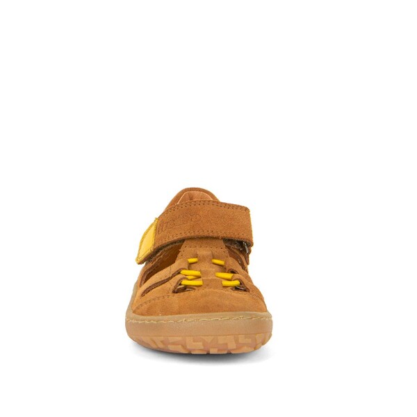 Chlapčenské barefoot sandále ELASTIC Brown Froddo G3150262-3 brown - 35