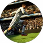 Jedlý papier Cristiano Ronaldo pri hre 19,5 cm - Pictu Hap - Pictu Hap