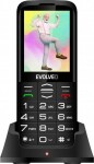 Evolveo EVOLVEO EasyPhone XO, mobilní telefon pro seniory s nabíjecím stojánkem, černá