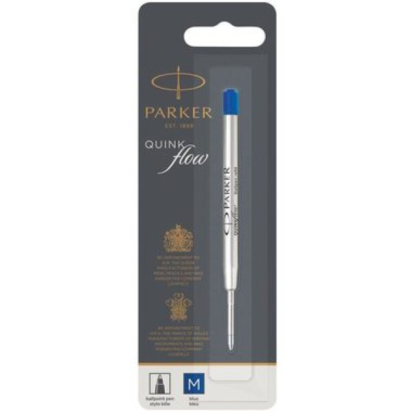 PARKER Quinkflow Ballpoint Pen M modrá 1ks / náplň do guličkových pier (1950371)