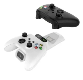 FIXED Dobíjacia stanica pre dva bezdrôtové ovládače Xbox Series S, X a One biela (FIXXB-DCC-WH)