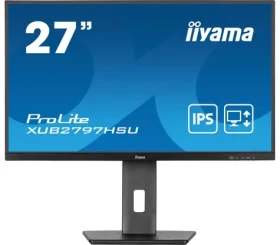 27" IIYAMA ProLite XUB2797HSU-B2 čierna / IPS / 1920x1080 / 16:9 / 1ms / 1000:1 / 300cd / repro / HDMI / DP (XUB2797HSU-B2)